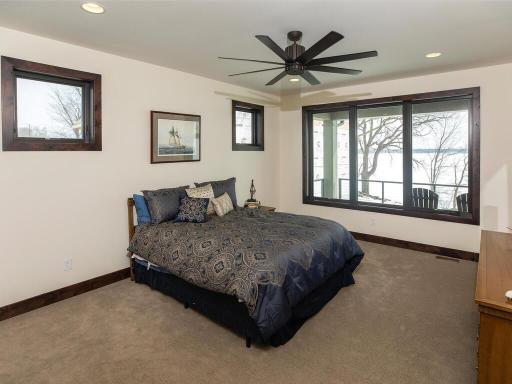Primary Owner's Suite with Daily Lake Views.