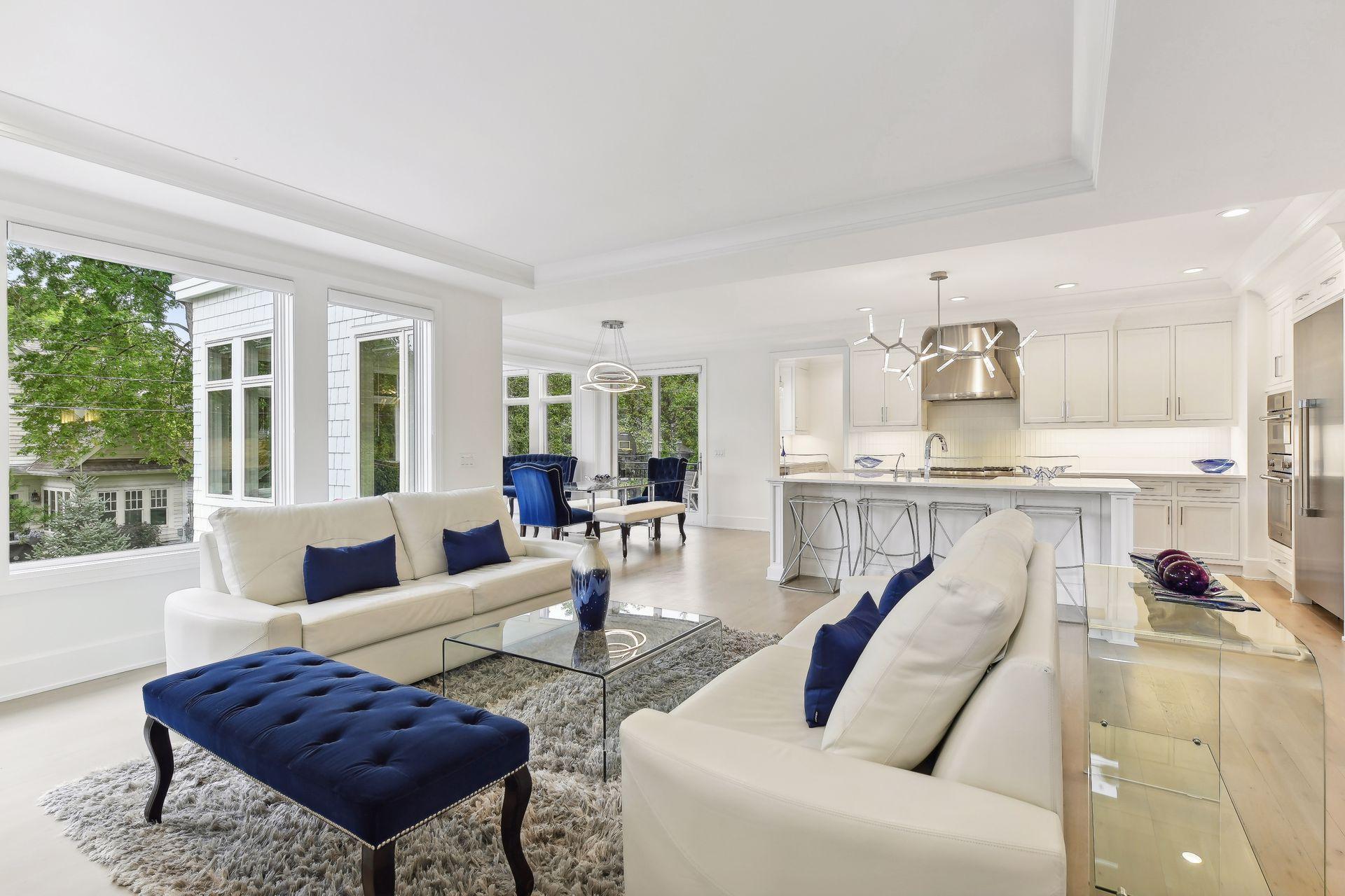 Main floor - open floor plan