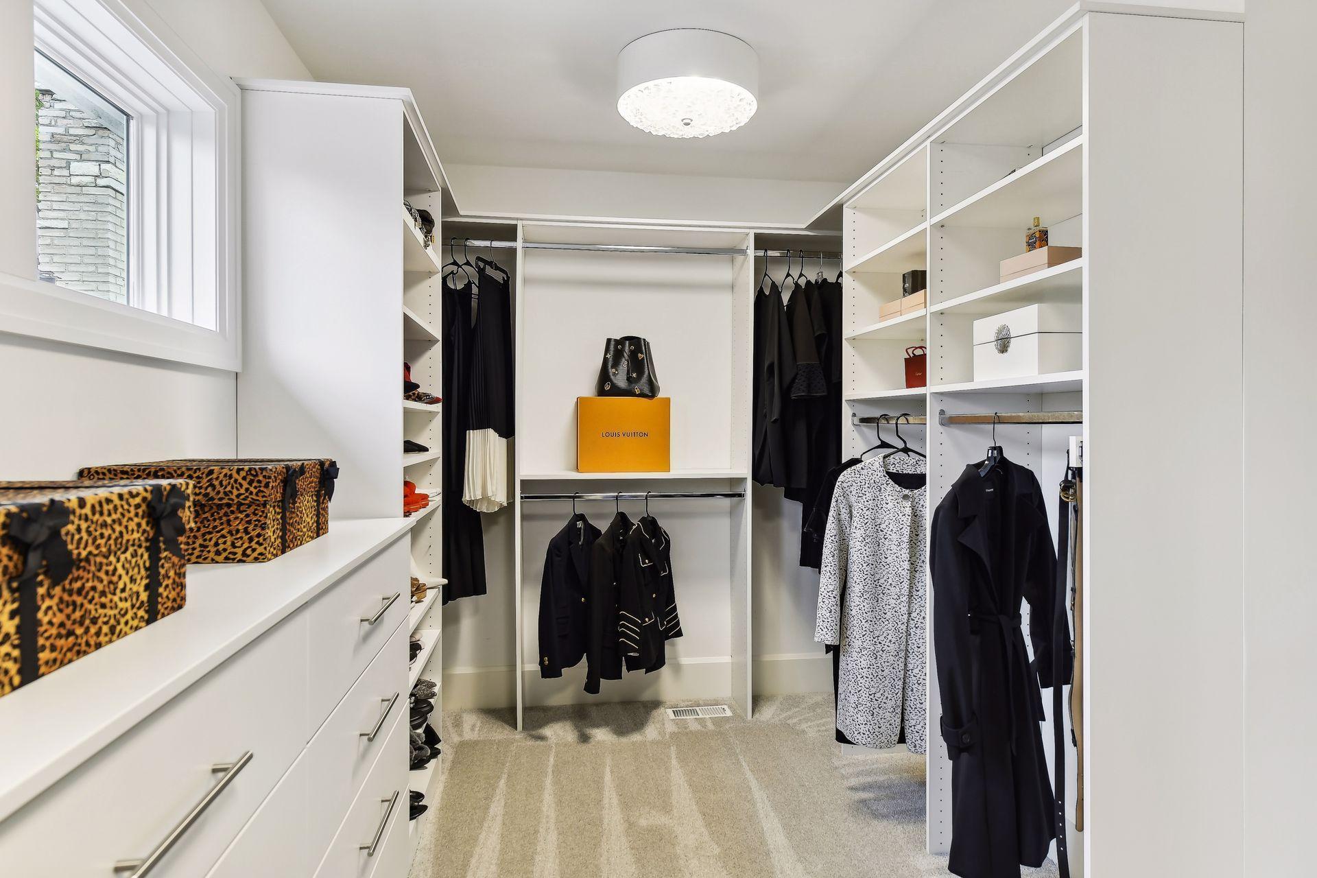 Master bedroom closet