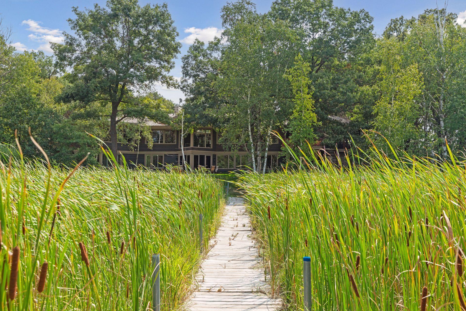 Dock leads to your own private island!