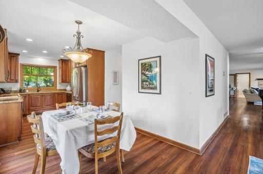 Great open, sun-filled, and spacious layout for entertaining and every day living.