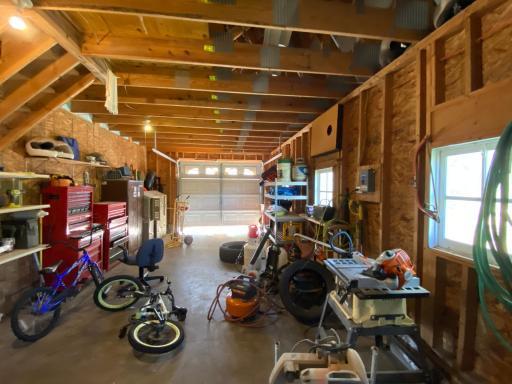 storage room in barn