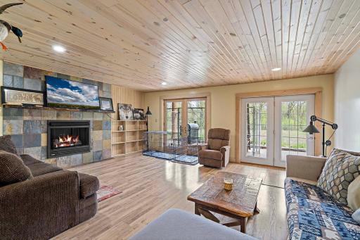 Lower Apartment/Suite Family Room with Walkout to Patio