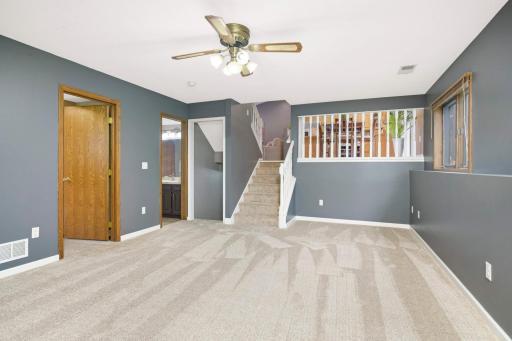 New carpet has been installed throughout the entire home.