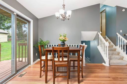 Enjoy lovely meals in the centralized dining area!