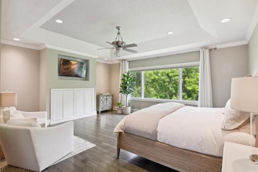 Photo for 16655 32nd Avenue N, Plymouth, MN 55447 - Listing #6430181 Primary Suite is amazing! Double doors open to a trayed ceiling and it offers amazing space. Built-ins provide even more storage.