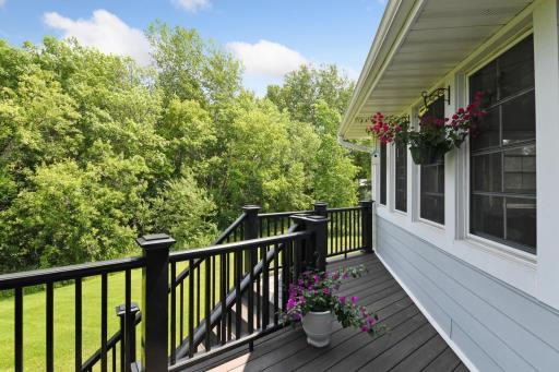 Photo for 16655 32nd Avenue N, Plymouth, MN 55447 - Listing #6430181 Deck is right off the kitchen, perfect for grilling!