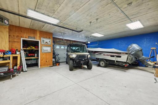 Photo for 16655 32nd Avenue N, Plymouth, MN 55447 - Listing #6430181 Lower level garage works a sport court w/industrial hooks for swings, climbing ropes, works well for hockey, etc, now then car, boat, snow mobile garage later