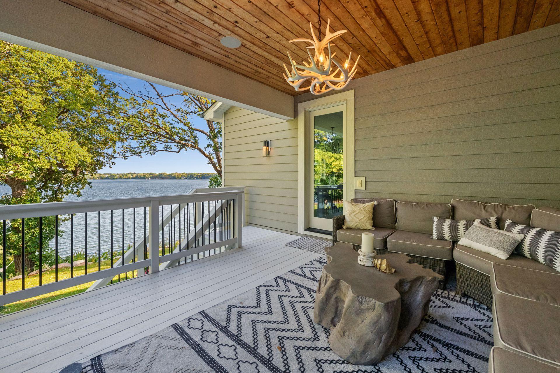 Connect with family and friends on the Deck and take in the gorgeous views.