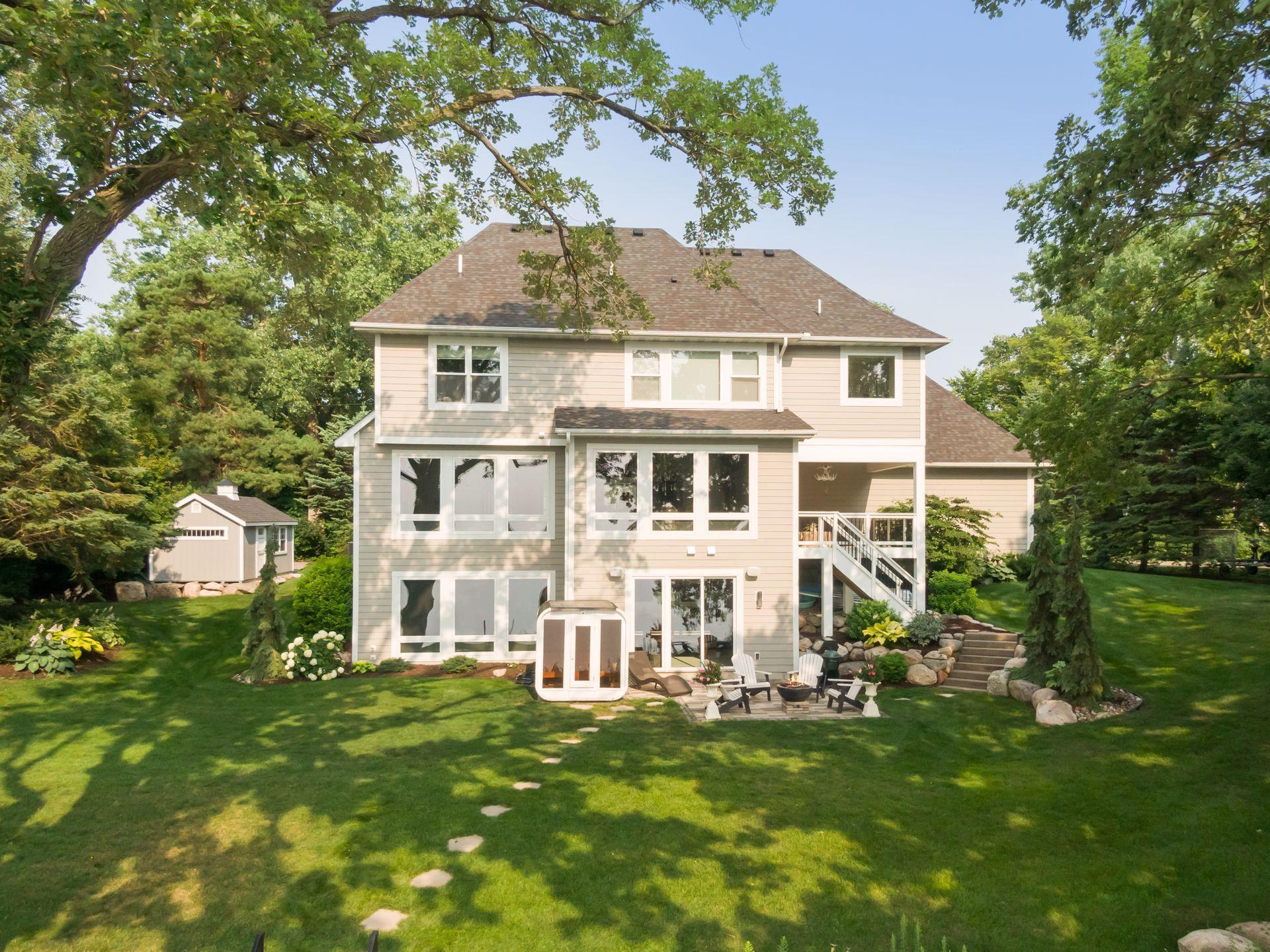 Enjoy the outdoor living spaces!