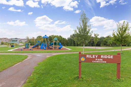 Just a short walk from your front door is the neighborhood park.