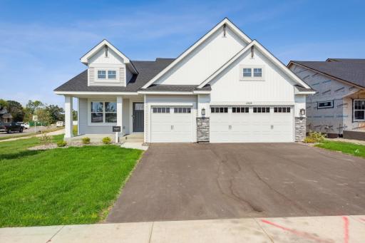 The charming "Courtland" awaits you in one of Blaine's premier new neighborhoods - North Meadows! *Photo is not of actual home, but similar. Actual home has not yet started construction and is estimated to be complete this winter.