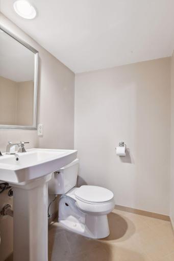 Lower Level 1/2 Bathroom
