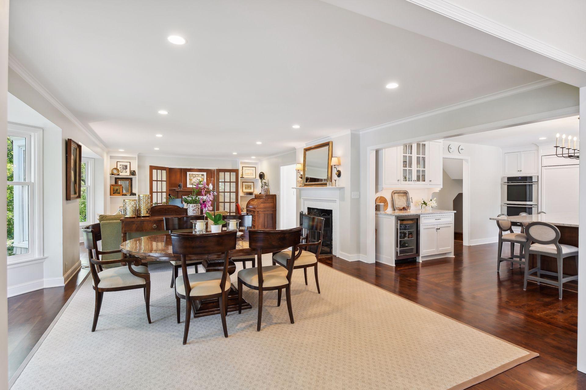 Wood Burning Fireplace