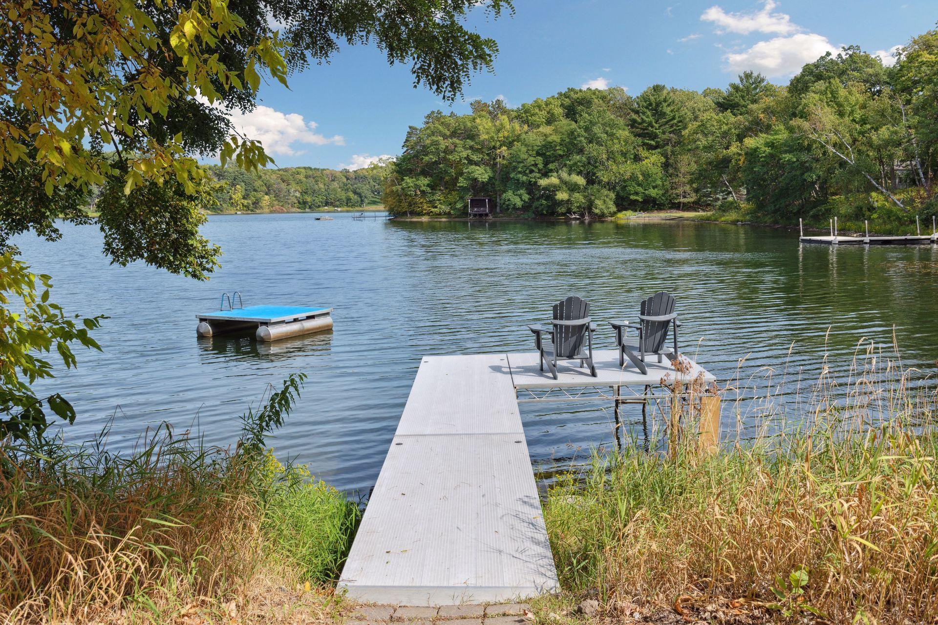 Dock and Swim Island