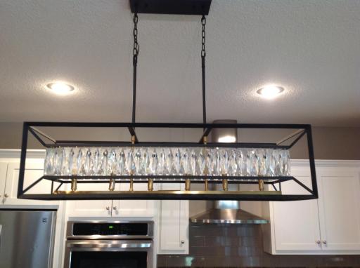 Light fixture upgrade , knock down ceilings, recessed can lights