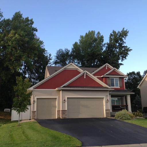 Amazing curb appeal Stunning landscaping curved sidewalks smooth pavers and a sprinkler system