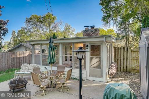 Plenty of space to entertain outdoors