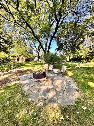 The backyard's perfect centerpiece for bonding, roasting marshmallows, and creating cherished memories under the starry skies.