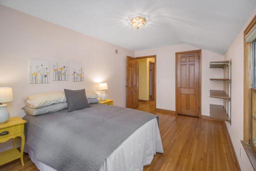 Beautiful wood floors on second floor