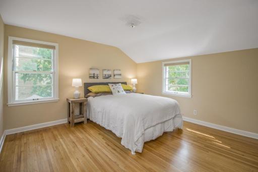 Spacious bedrooms with natural light