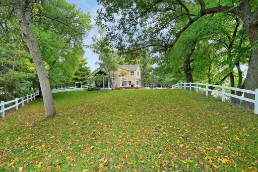 With over 1 acre, there is plenty of room to run, play and enjoy.