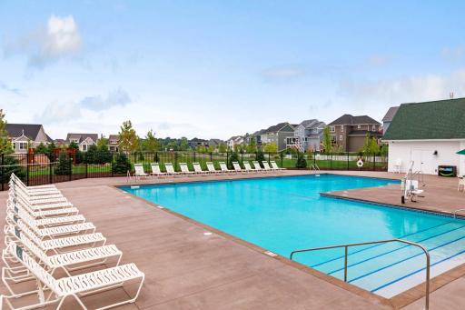 Photo for 16060 Eagleview Drive, Lakeville, MN 55044 - Listing #6434031 ooo la la! Yes enjoy your summer at the pool!