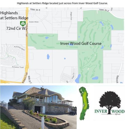 Highlands at Settlers Ridge - Inver Wood Golf Course right next door. Enjoy the natural beauty within the location and community.