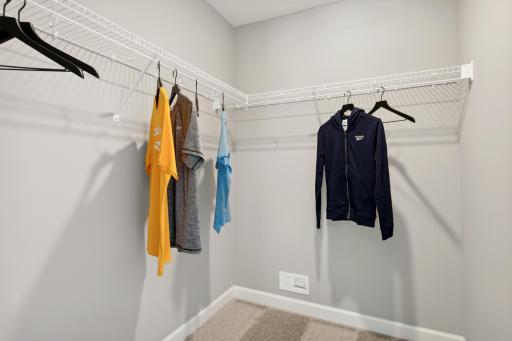 Bedroom#3 walk in Closet shown.