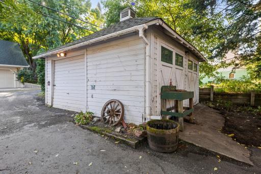 The original carriage house.