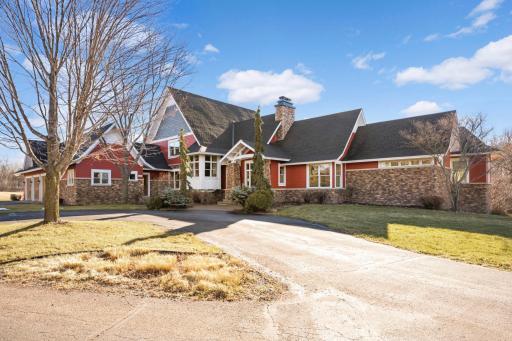 Custom built Boyer home on impressive 6 acre lot.