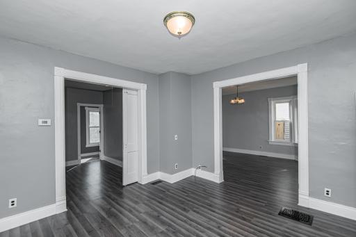 Photo for 305 S Section Avenue, Spring Valley, MN 55975 - Listing #6435441 main floor dining room, living room and bedroom with 1/2 bath