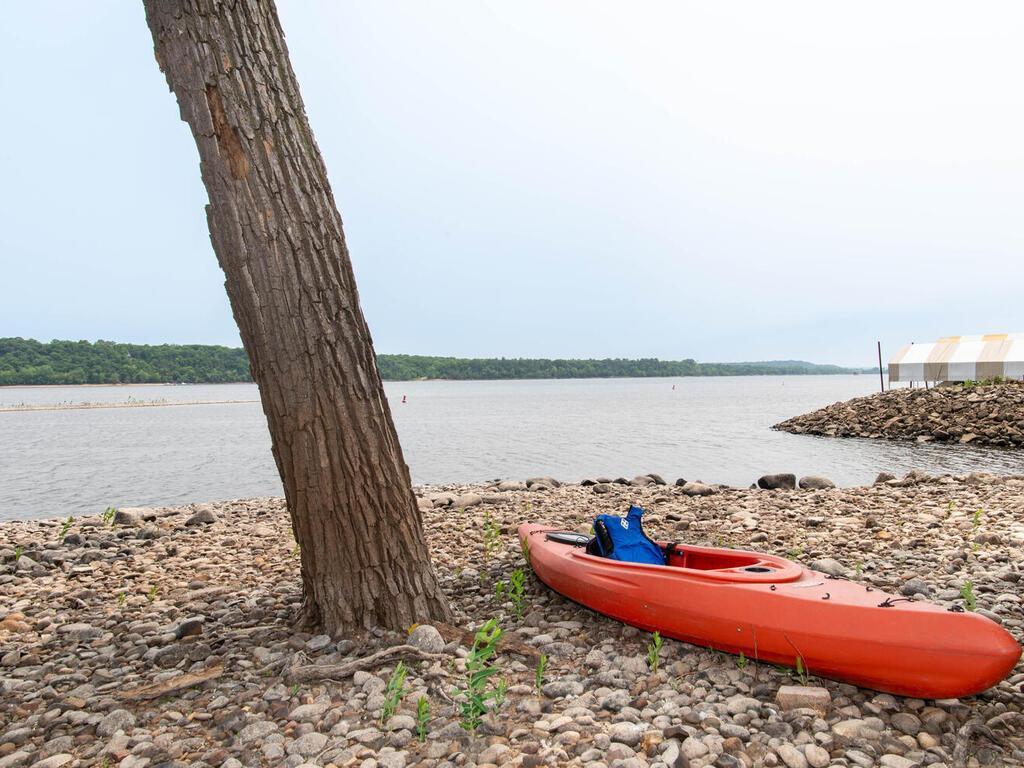 Protected from the main channel