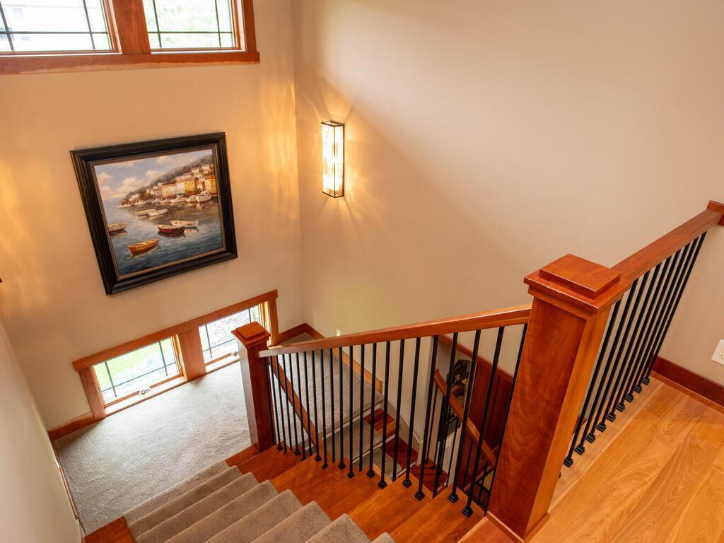 Centrally Located Stairway