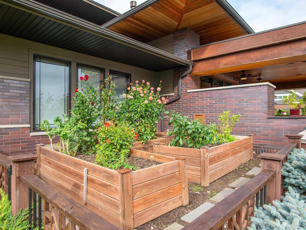 Back Raised Beds for Herbs/Flowers