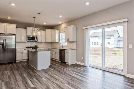 Experience the beauty and modern design of the Vanderbilt Kitchen, this home will feature the kitchen you have always wanted! Actual picture of the home.