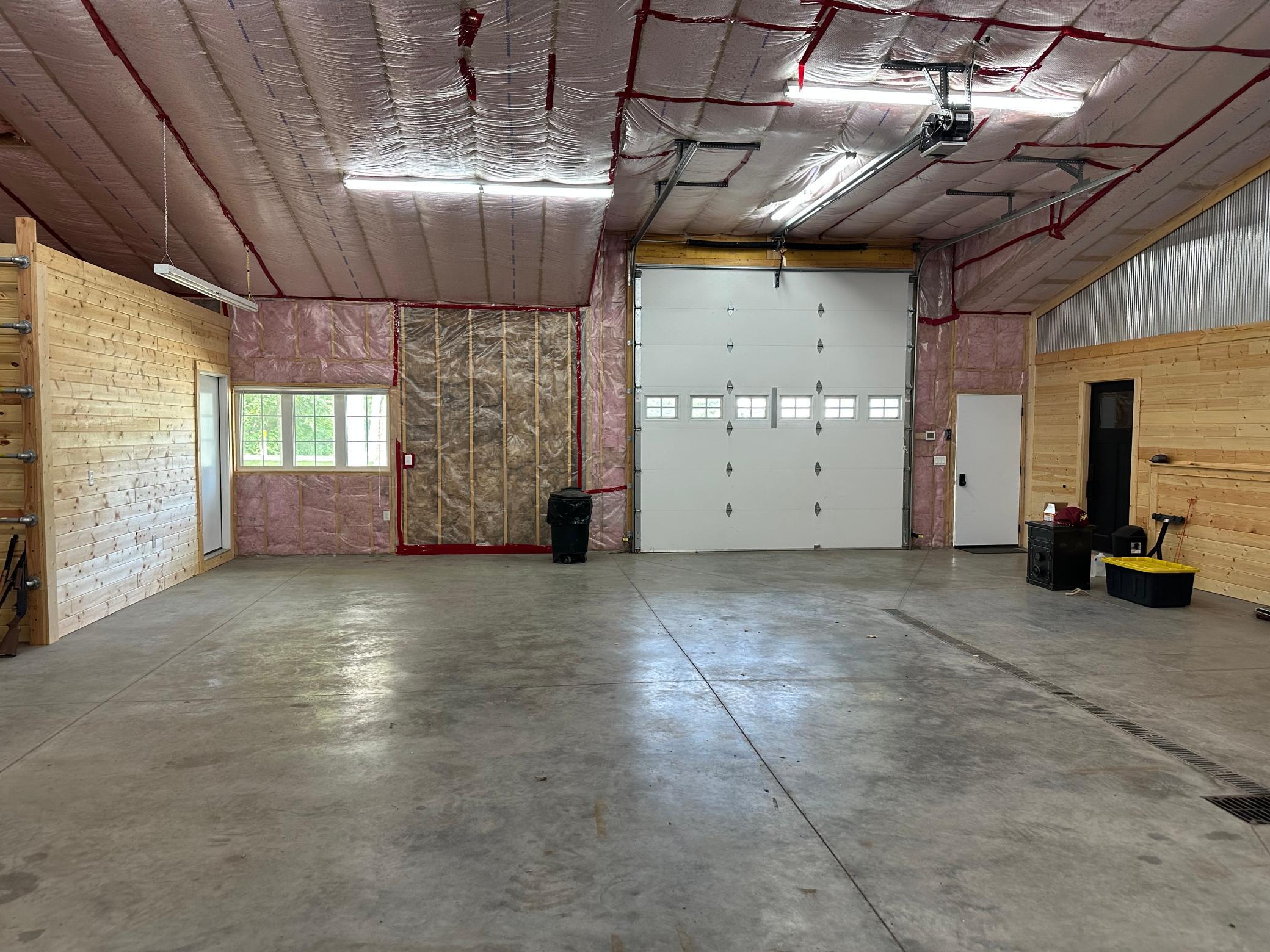Inside Storage Shed