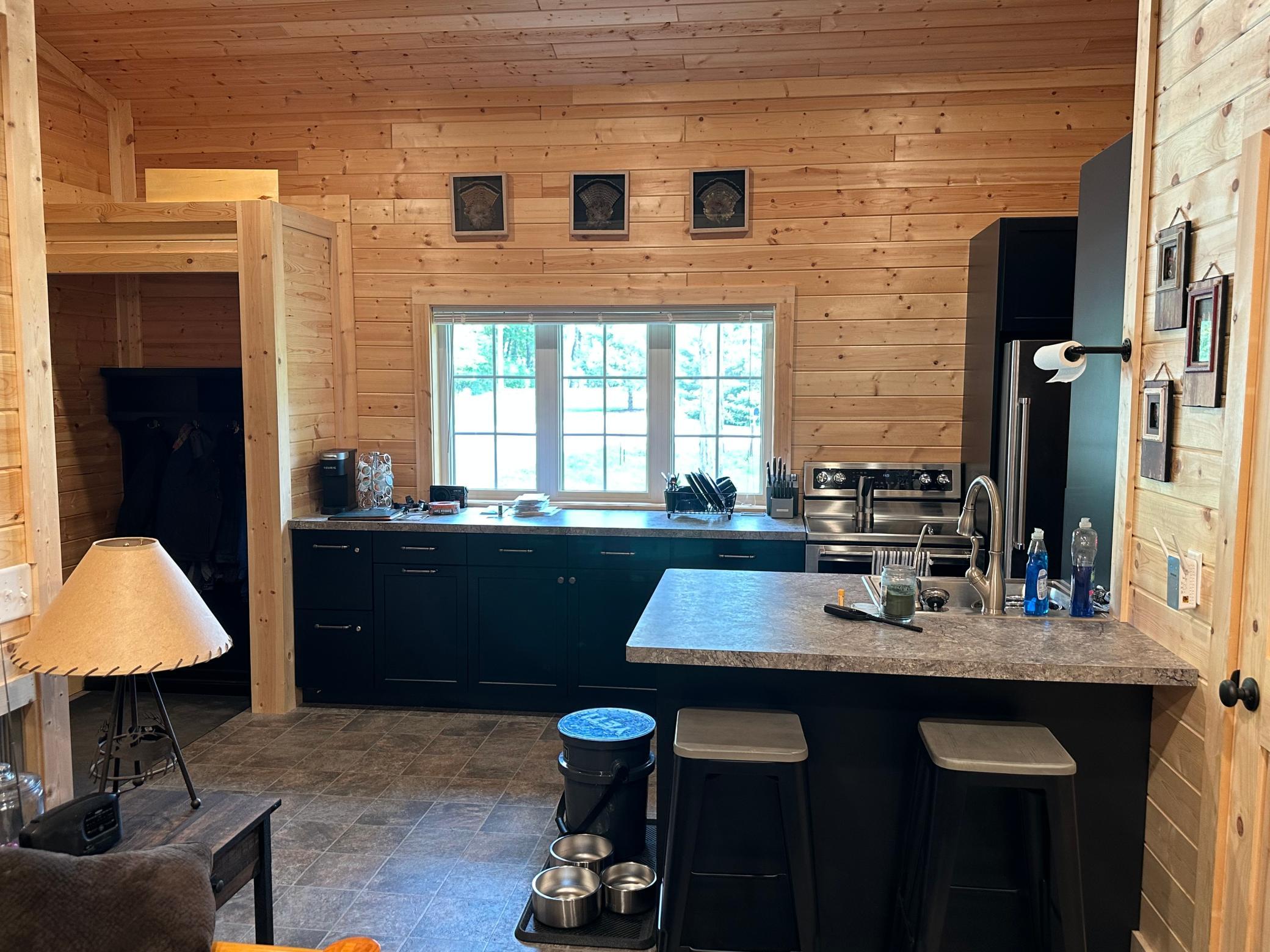 Kitchen View from Living Room