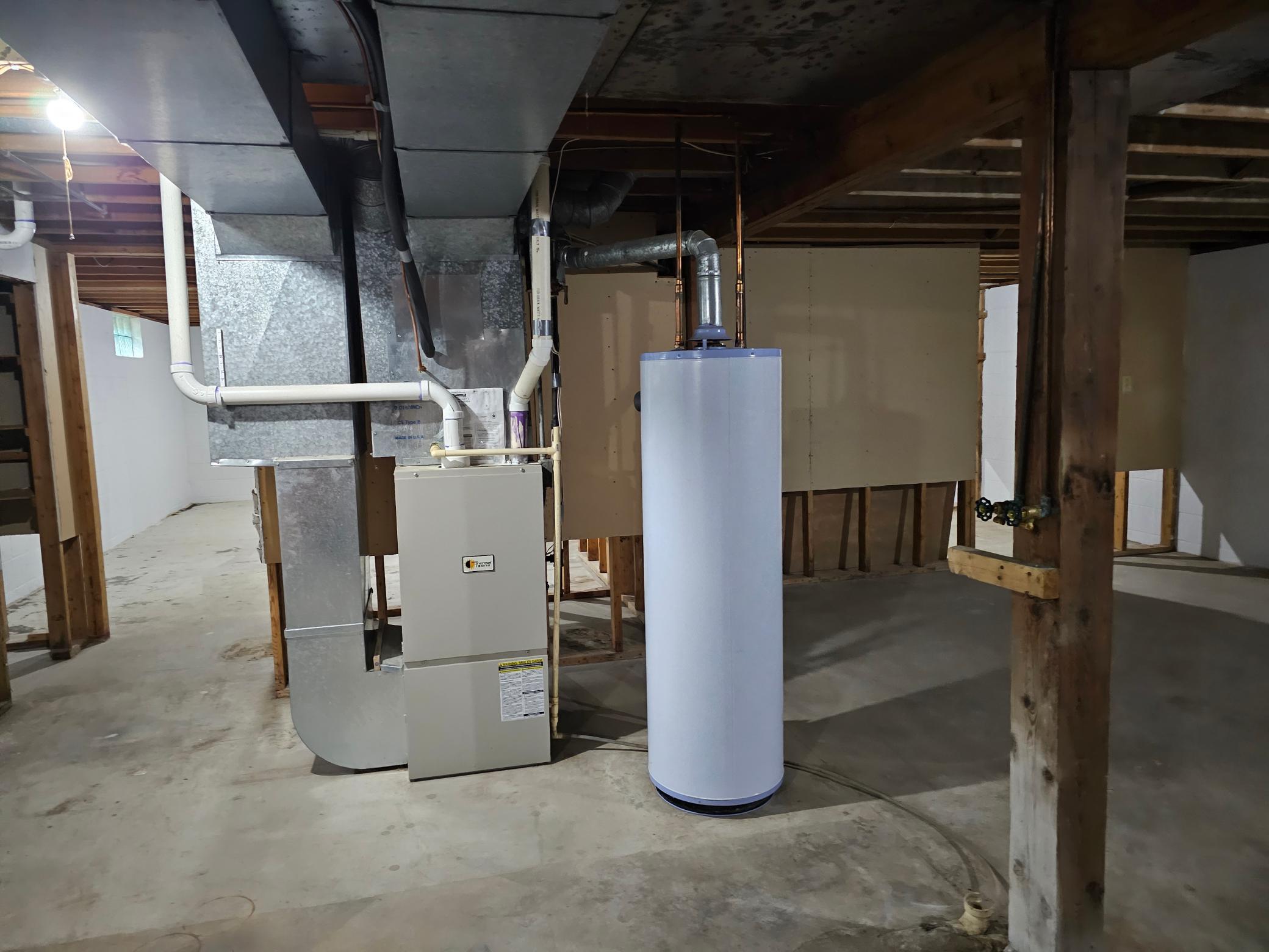 High efficient furnace & H20 heater