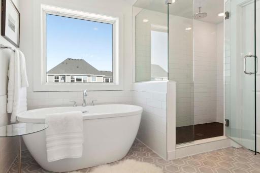 Freestanding Tub Perfect for Soaking up the Relaxation!