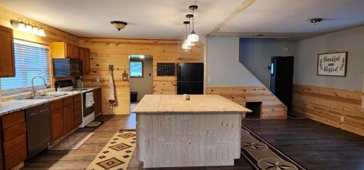 Open concept Kitchen/Living Room
