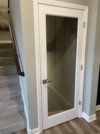 This door leads to the fully finished walkout basement.