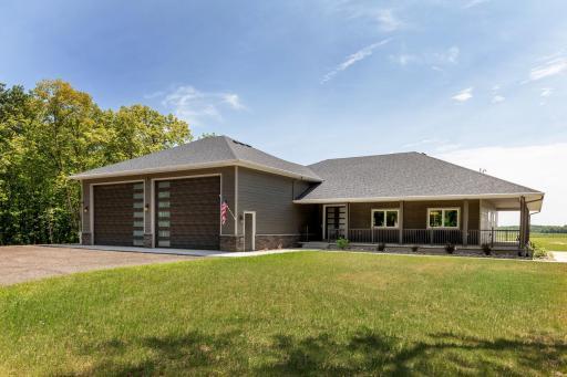 Photo for 36061 S Platte Lake Drive, Hillman, MN 56338 - Listing #6439235 14 Acre Palace On Platte Lake (From Gated Driveway)