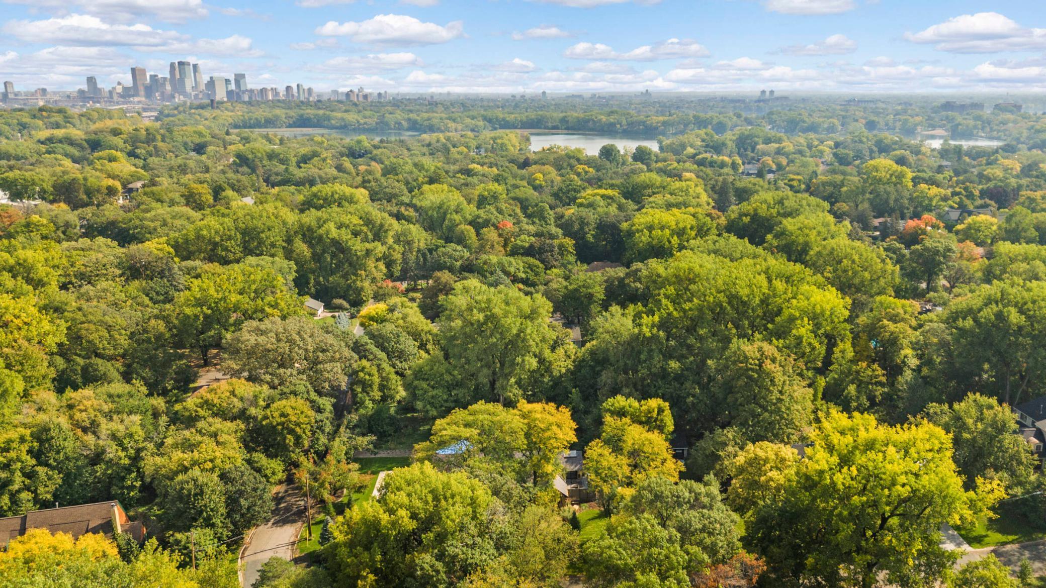 The indoor / outdoor entertain dream! Prime Lake Forest living off Cedar Lake