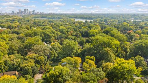 The indoor / outdoor entertain dream! Prime Lake Forest living off Cedar Lake