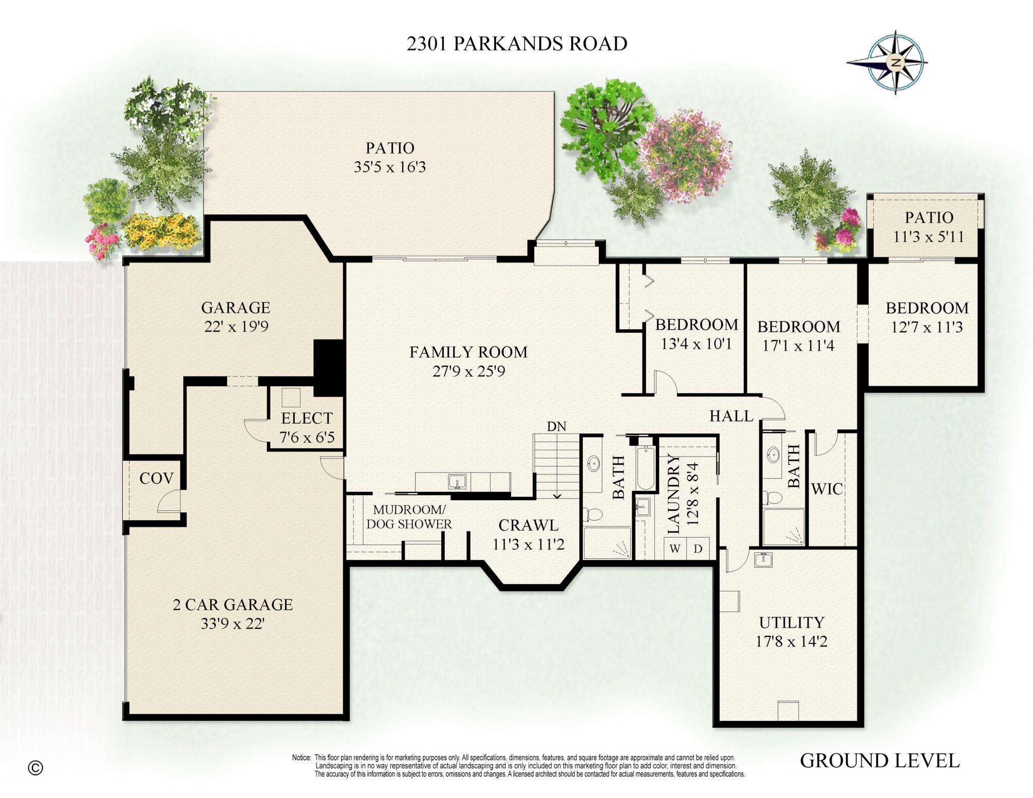 2301 Parklands - Floorplan Color - Ground Level.jpg