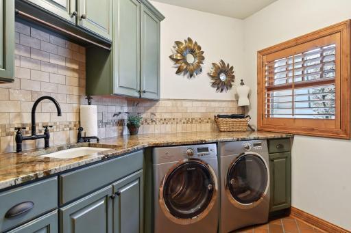 Main floor laundry room.