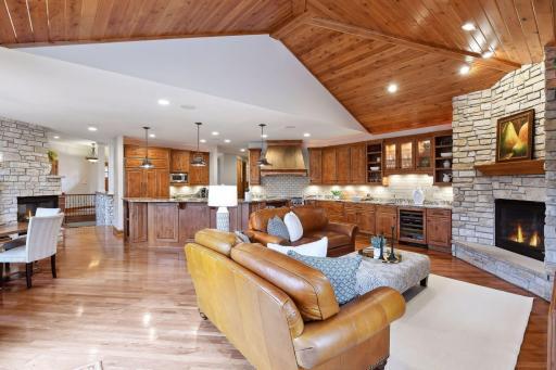 Immense cabinetry and storage.