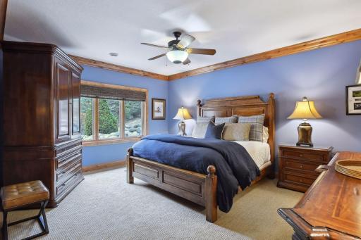 Lower level 2nd bedroom.