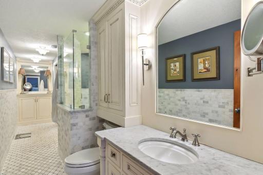 Ensuite bathroom in 3rd bedroom.